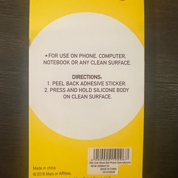 M&M'S Red Character 3D Phone Sticker Accessory - Picture 2 of 2